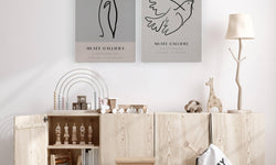 Wanddecoratie Picasso Penguin