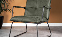 Fauteuil Hailey Eco-leder