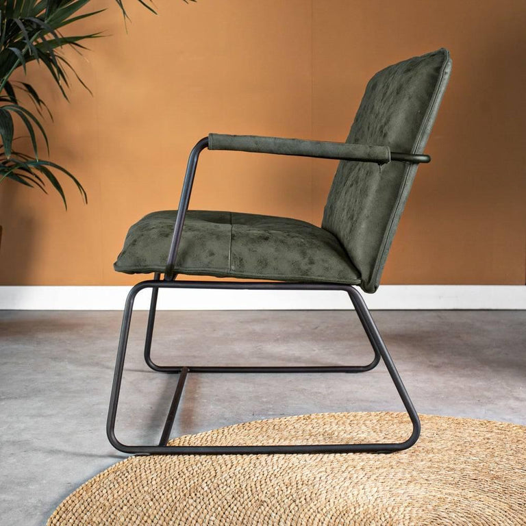 Fauteuil Hailey Eco-leder