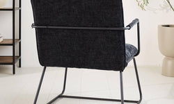 Fauteuil Hailey beige chenille