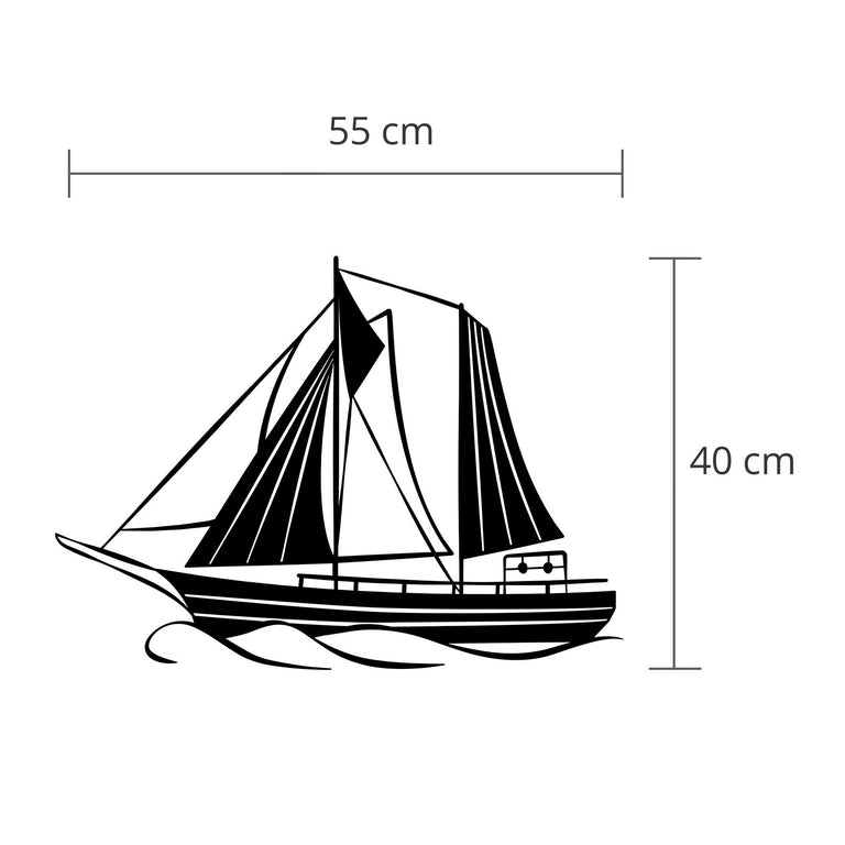 Wanddecoratie Sail