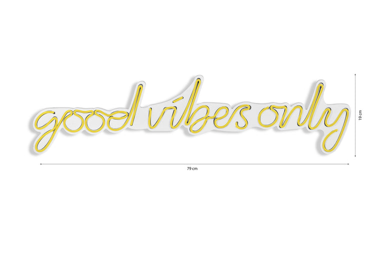 Decoratieve LED-verlichting Good Vibes Only