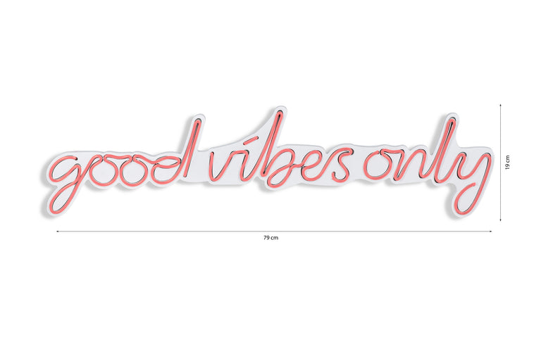 Decoratieve LED-verlichting Good Vibes Only