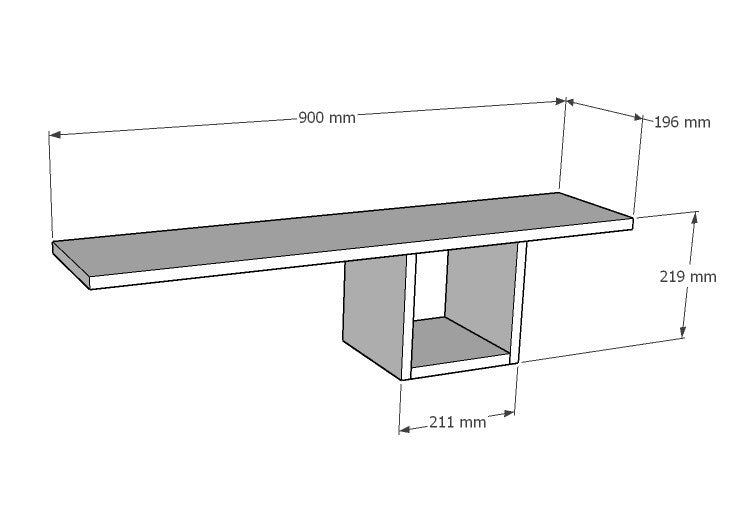 Wandplank Azra