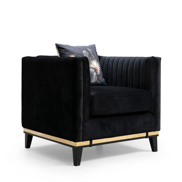 Fauteuil Donna velvet