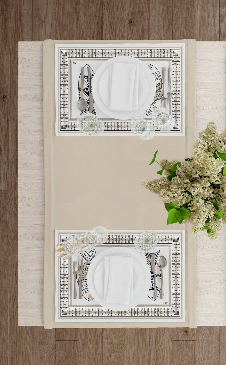 Set van 6 placemats Agapito