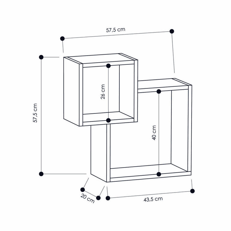 Wandplank Diamond