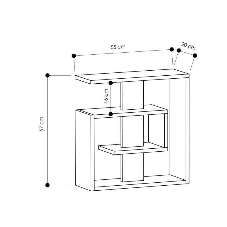 Bijzettafel Saly