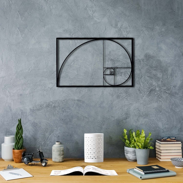 Decoratief wandobject Golden Ratio