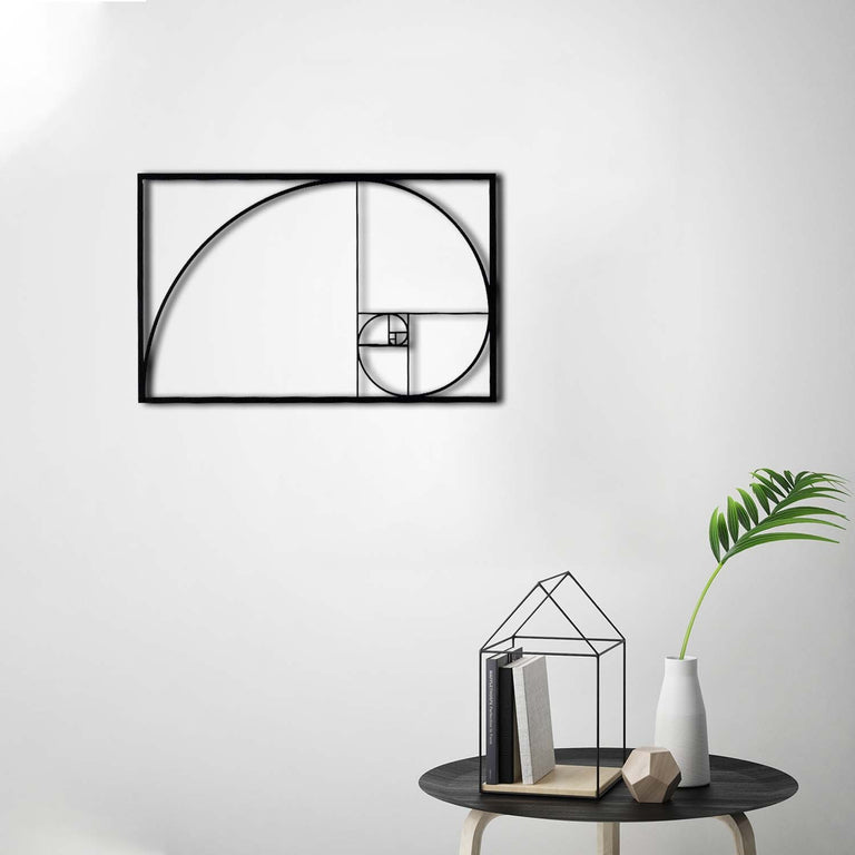 Decoratief wandobject Golden Ratio