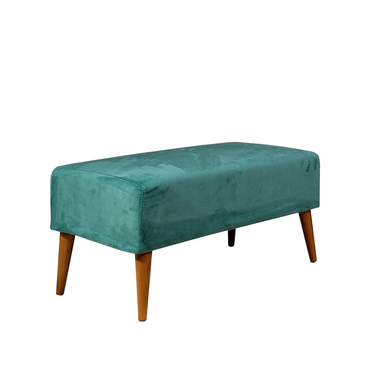 Hocker Aqua velvet