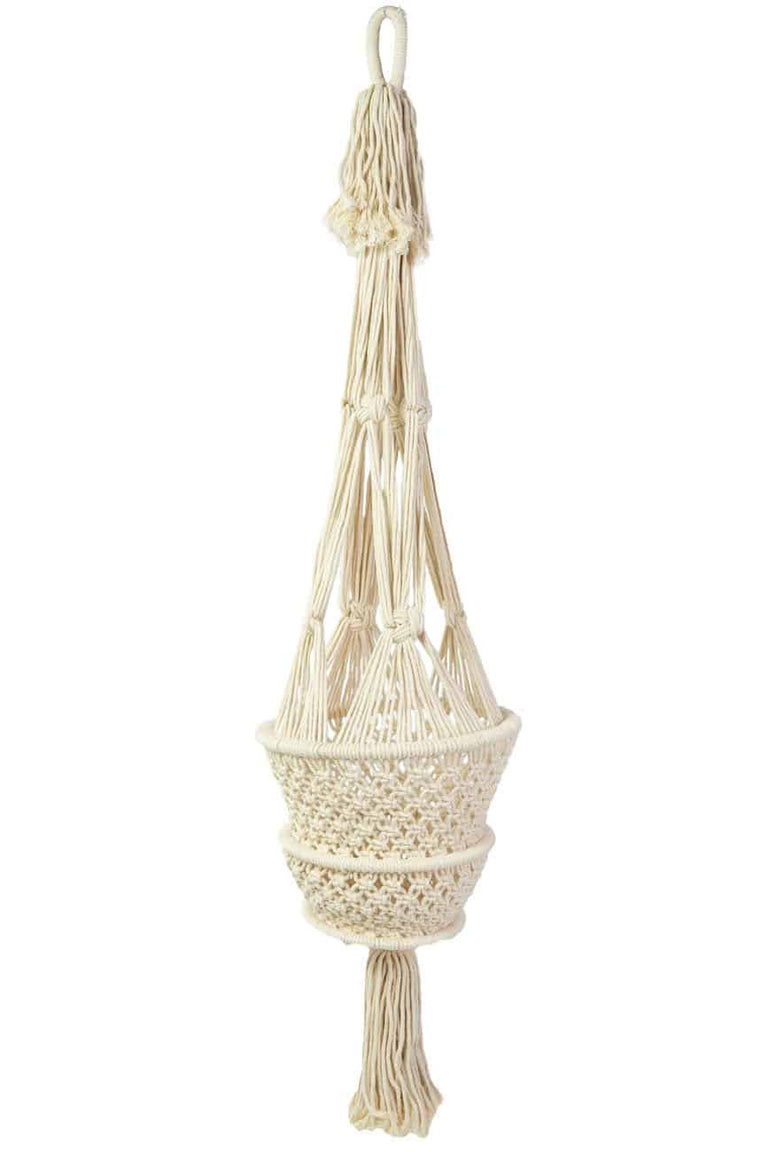 Plantenhanger Macramé L