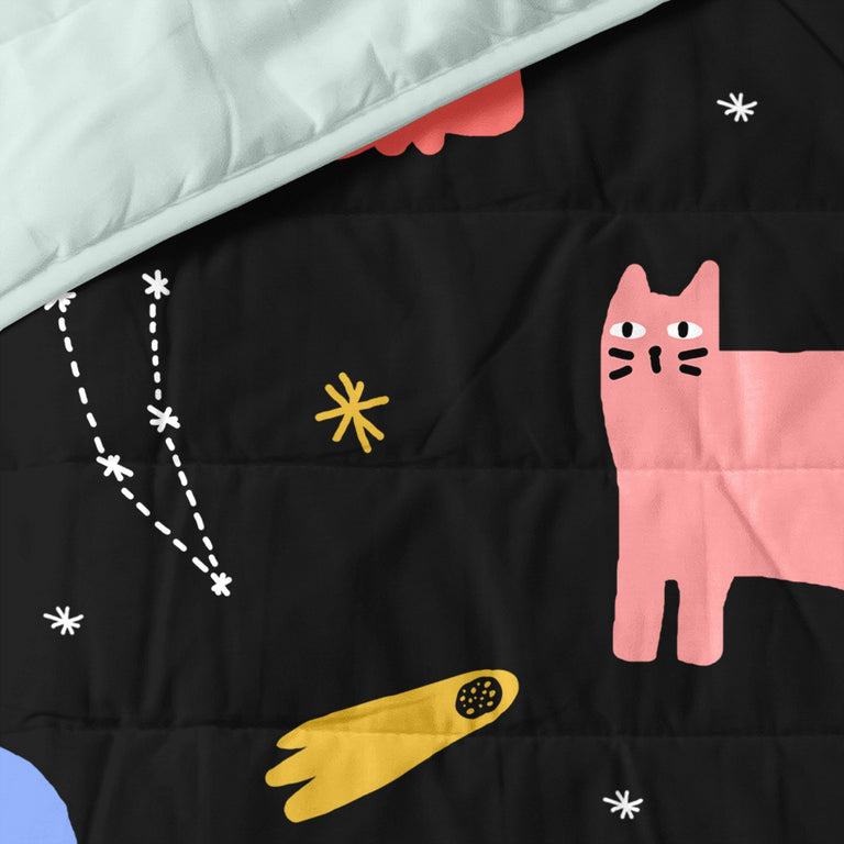 Bedsprei Cosmic Cats