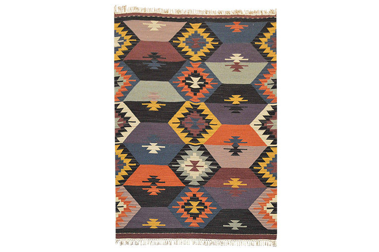 Vloerkleed Kilim Classic Laagpolig wol