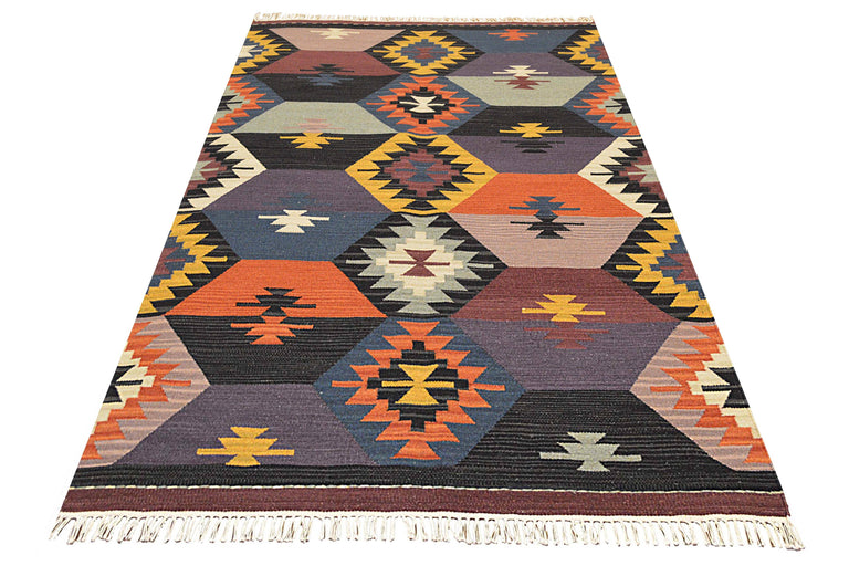 Vloerkleed Kilim Classic Laagpolig wol