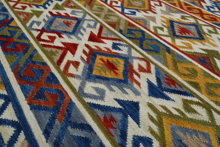 Vloerkleed Kilim Classic Laagpolig wol