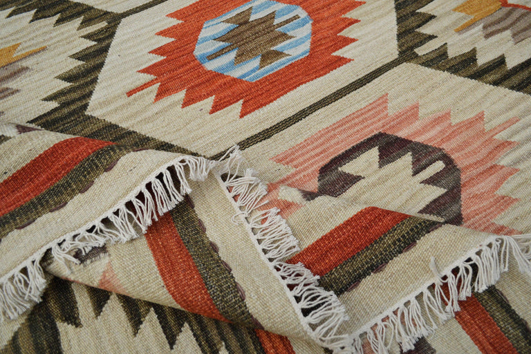 Vloerkleed Kilim Classic Laagpolig wol