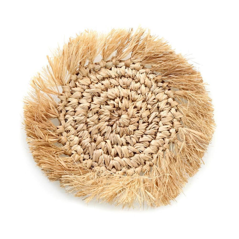 Onderzetter Fringe Raffia