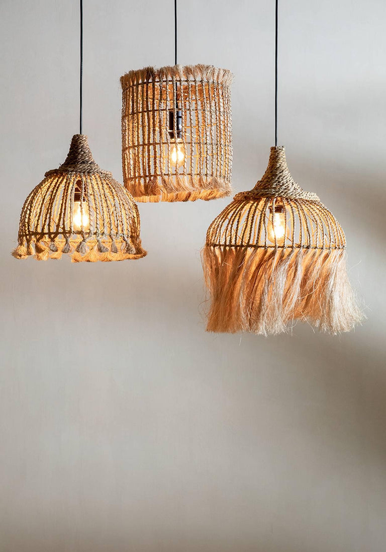 Pendantlamp Abaca Lotus