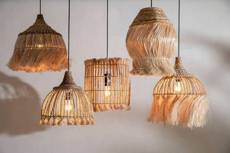 Pendantlamp Abaca Lotus