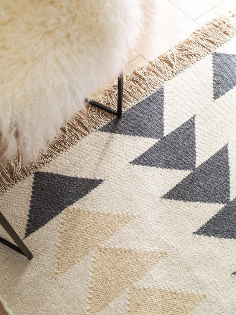 Vloerkleed Kilim Vince handgemaakt