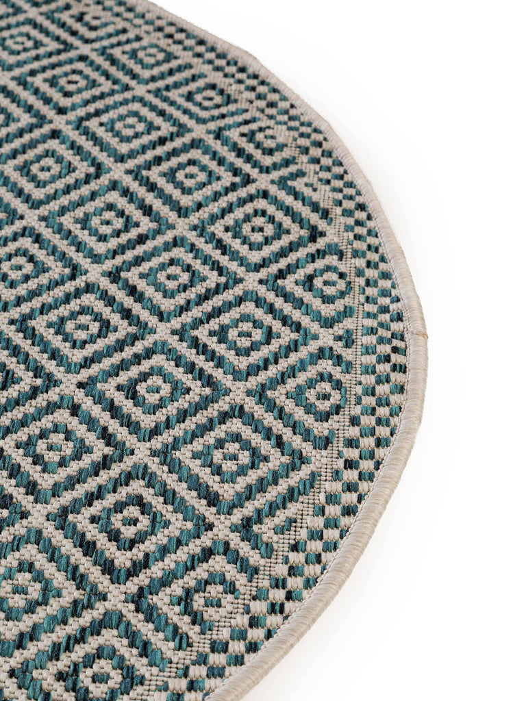 Kilim Cleo in- & outdoor rond