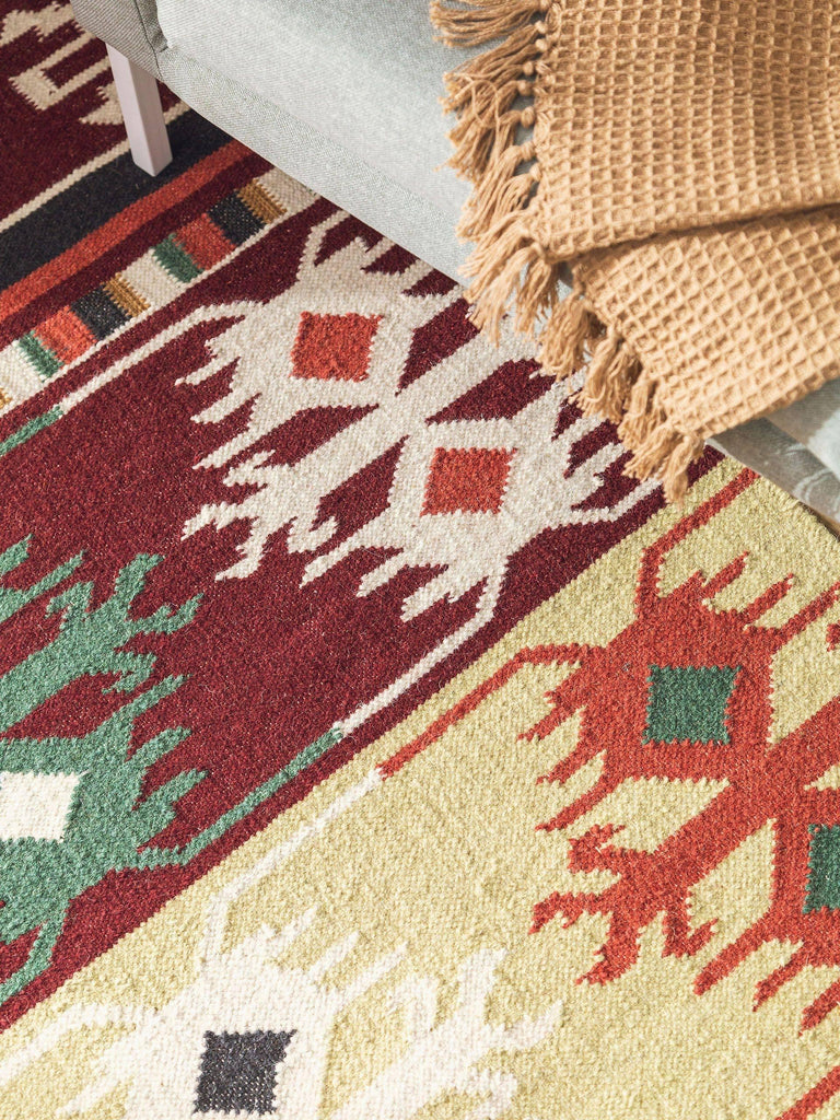 Kilim Zalan handgemaakt