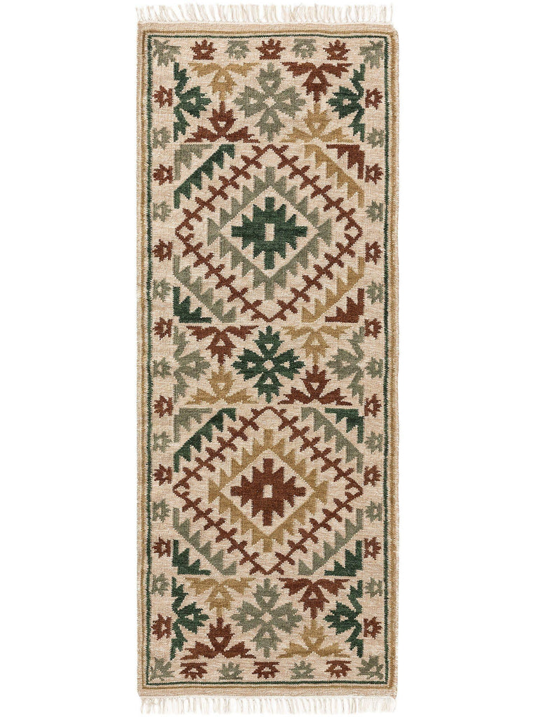 Kilim Zohra wol handgemaakt