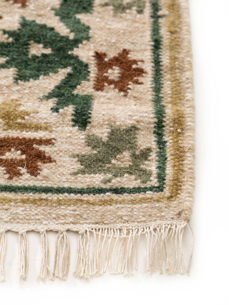 Kilim Zohra wol handgemaakt