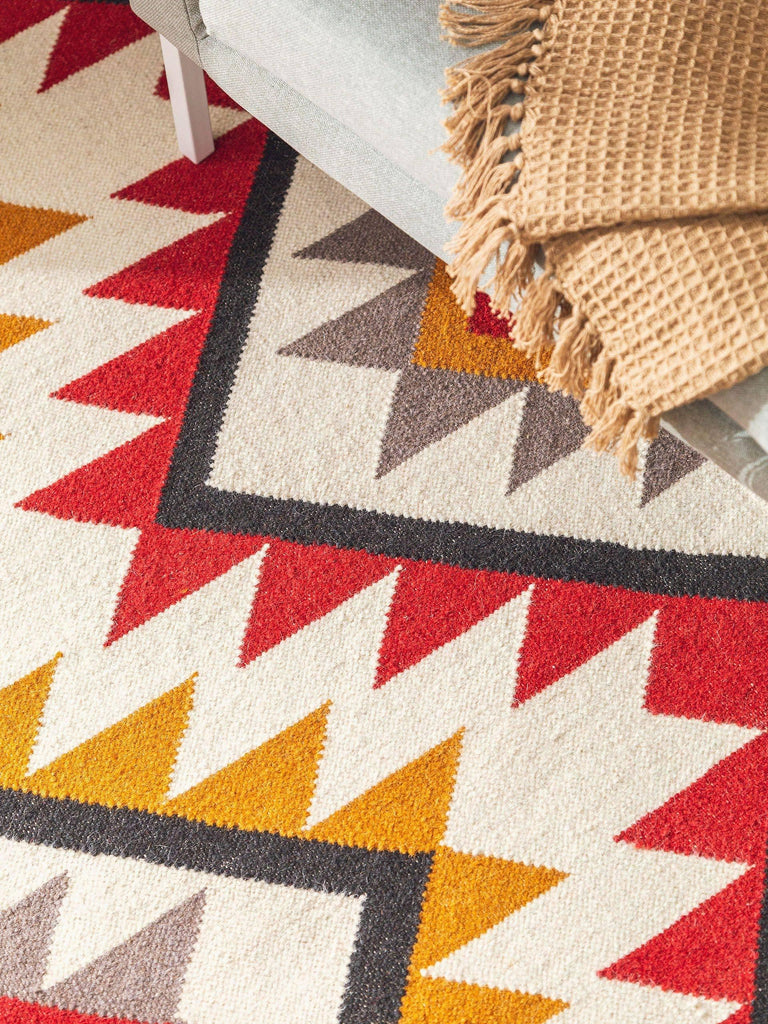 Kilim Zalan wol handgemaakt