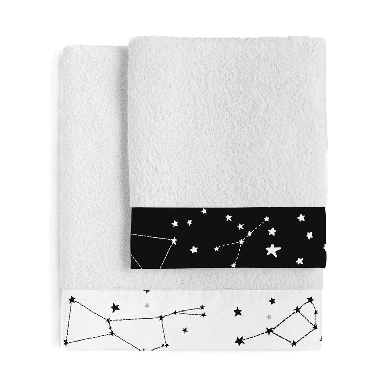 Set van 2 handdoeken Constellation