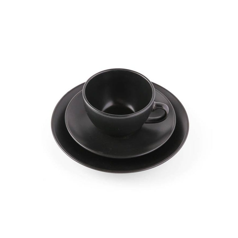 18-delige koffieset Onyx