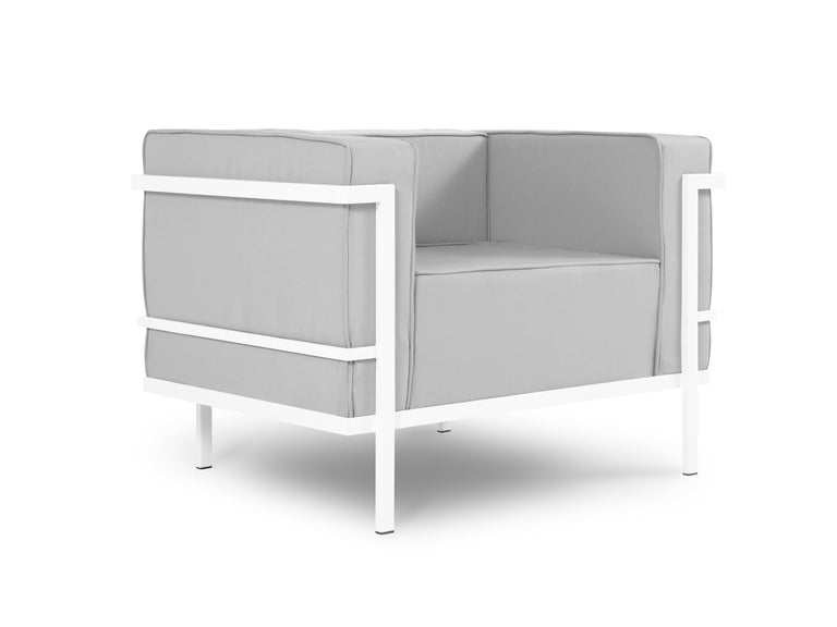 Outdoor fauteuil Cannes White