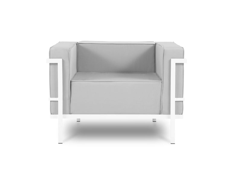 Outdoor fauteuil Cannes White