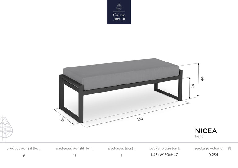 Tuinbank Nicea