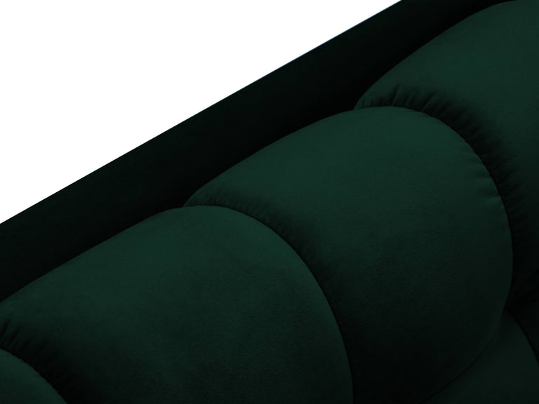 Chaise longue Bali links velvet