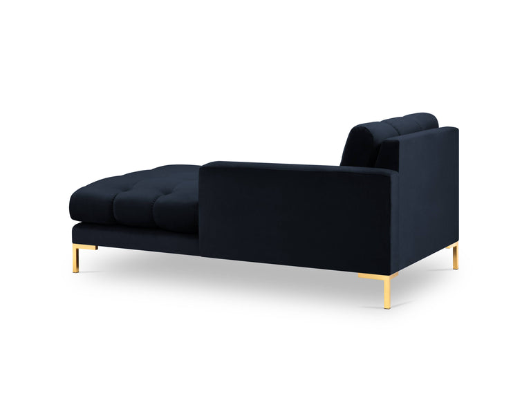 Chaise longue Bali rechts velvet