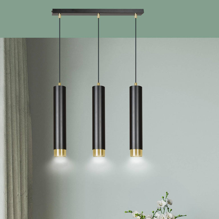 3-lichts hanglamp Kobe