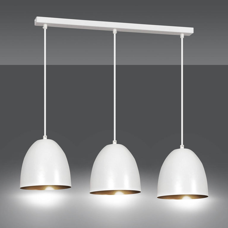 3-lichts hanglamp Lenox