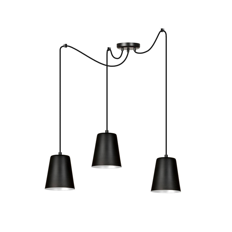 3-lichts hanglamp Lina