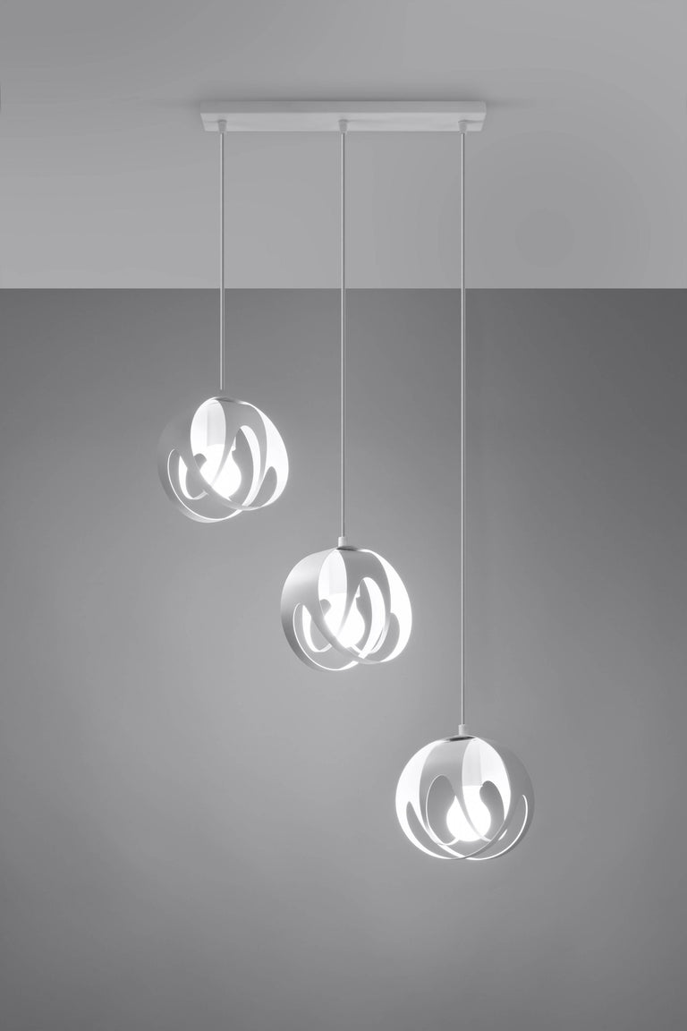 3-lichts hanglamp Tulos