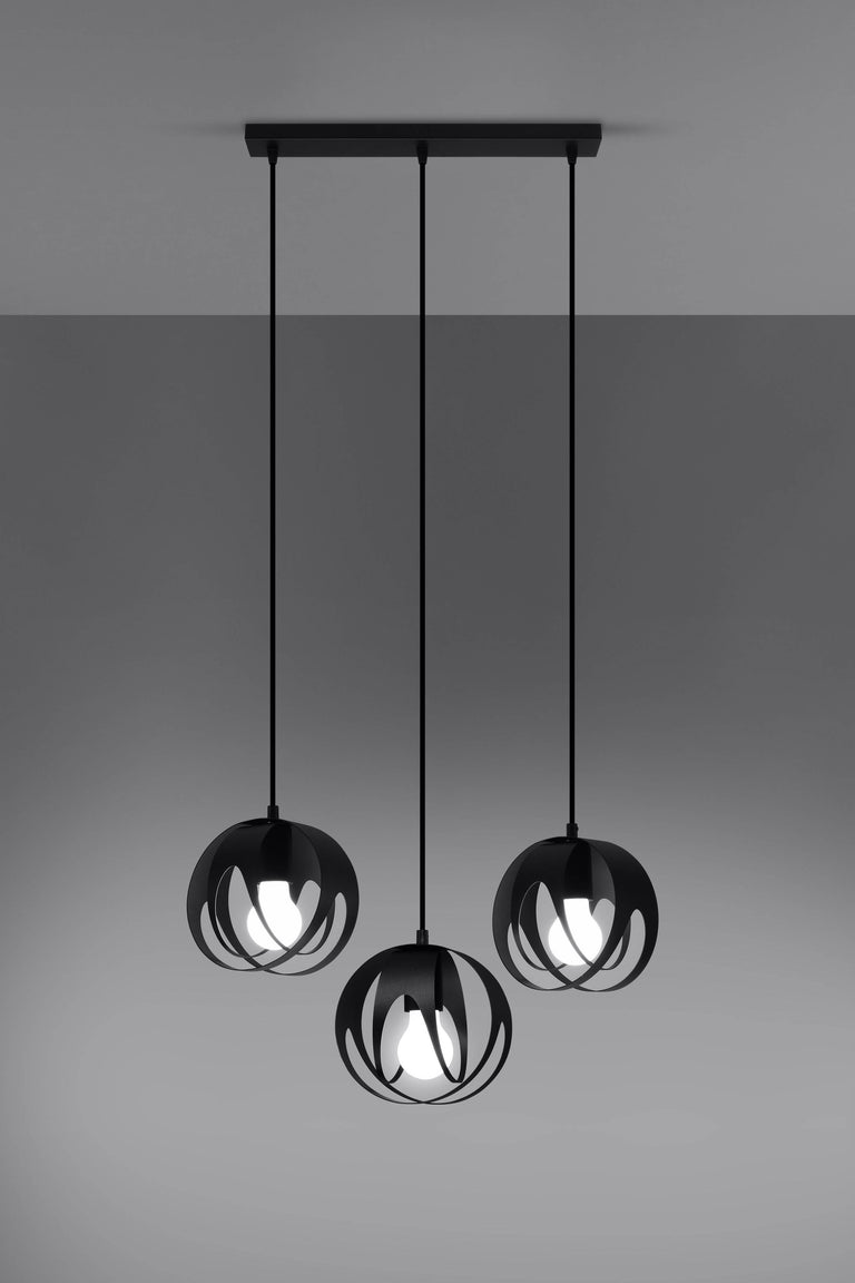 3-lichts hanglamp Tulos