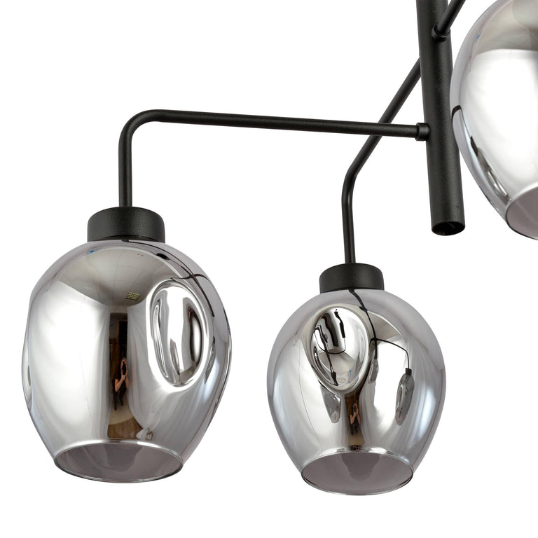 4-lichts hanglamp Lucy