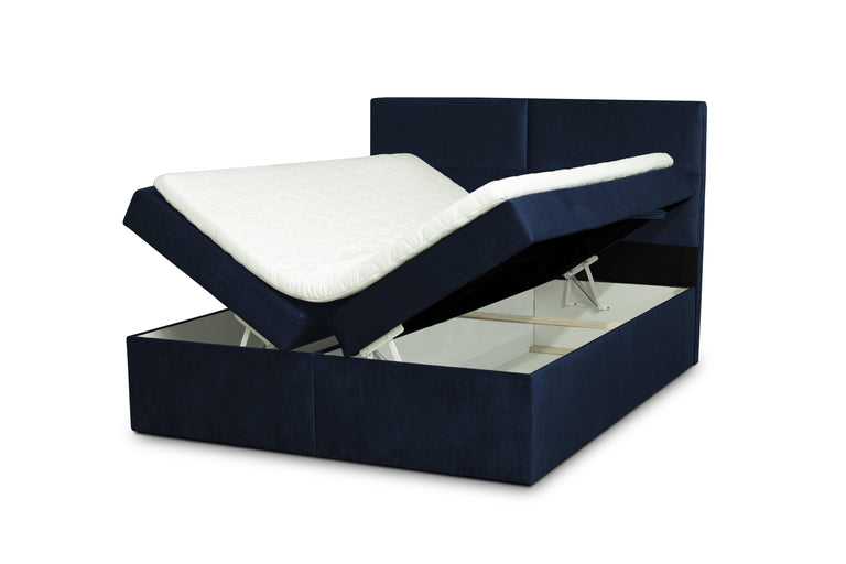 Boxspring Rio met opbergruimte velvet