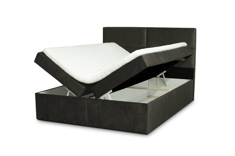 Boxspring Rio met opbergruimte velvet