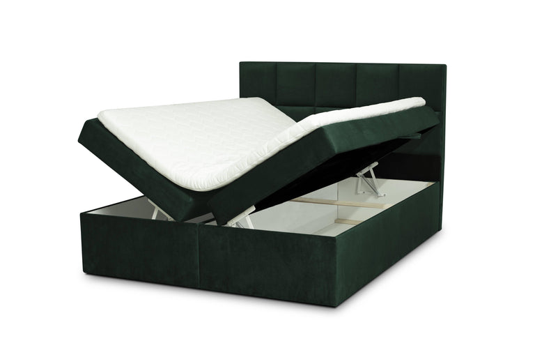 Boxspring Faro met opbergruimte velvet