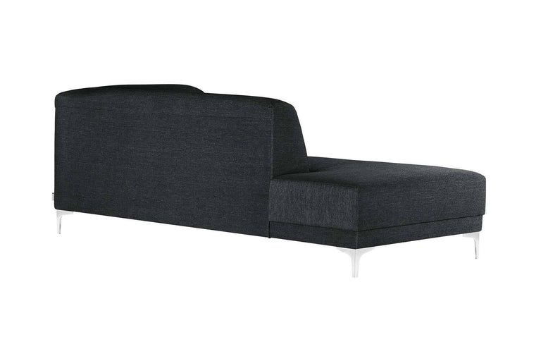 Chaise longue Allegra links linnen