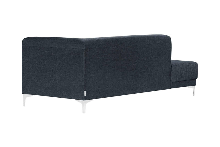 Chaise longue Allegra links linnen