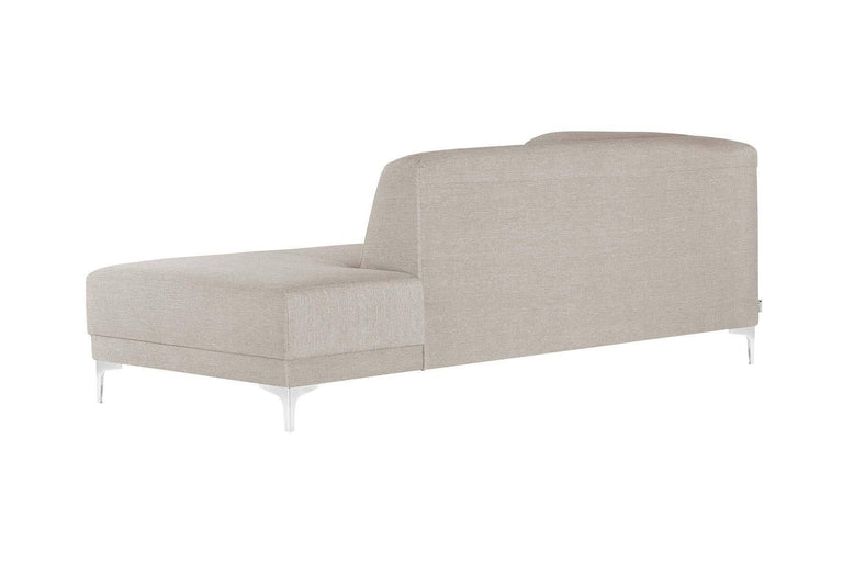 Chaise longue Allegra rechts linnen