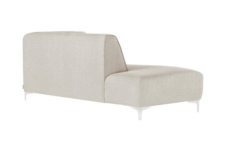 Chaise longue Stradella links linnen